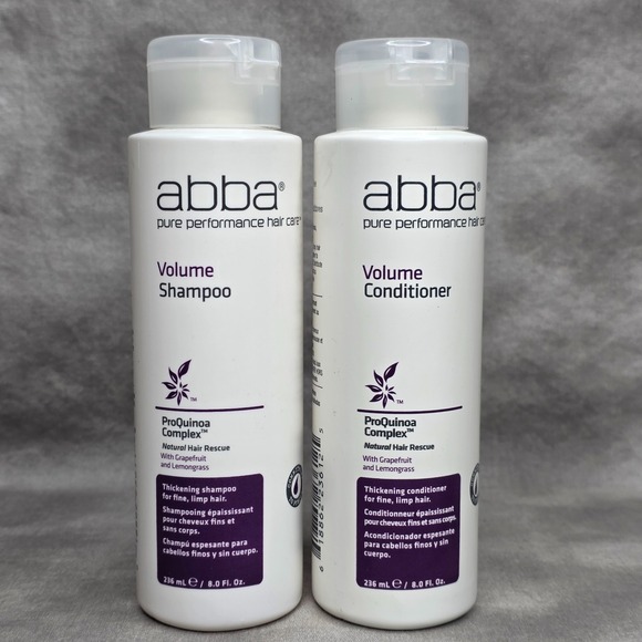 ABBA Other - ABBA Volume Shampoo & Conditioner SET 8 oz w/Grapefruit & Lemongrass